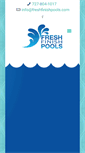 Mobile Screenshot of freshfinishpools.com